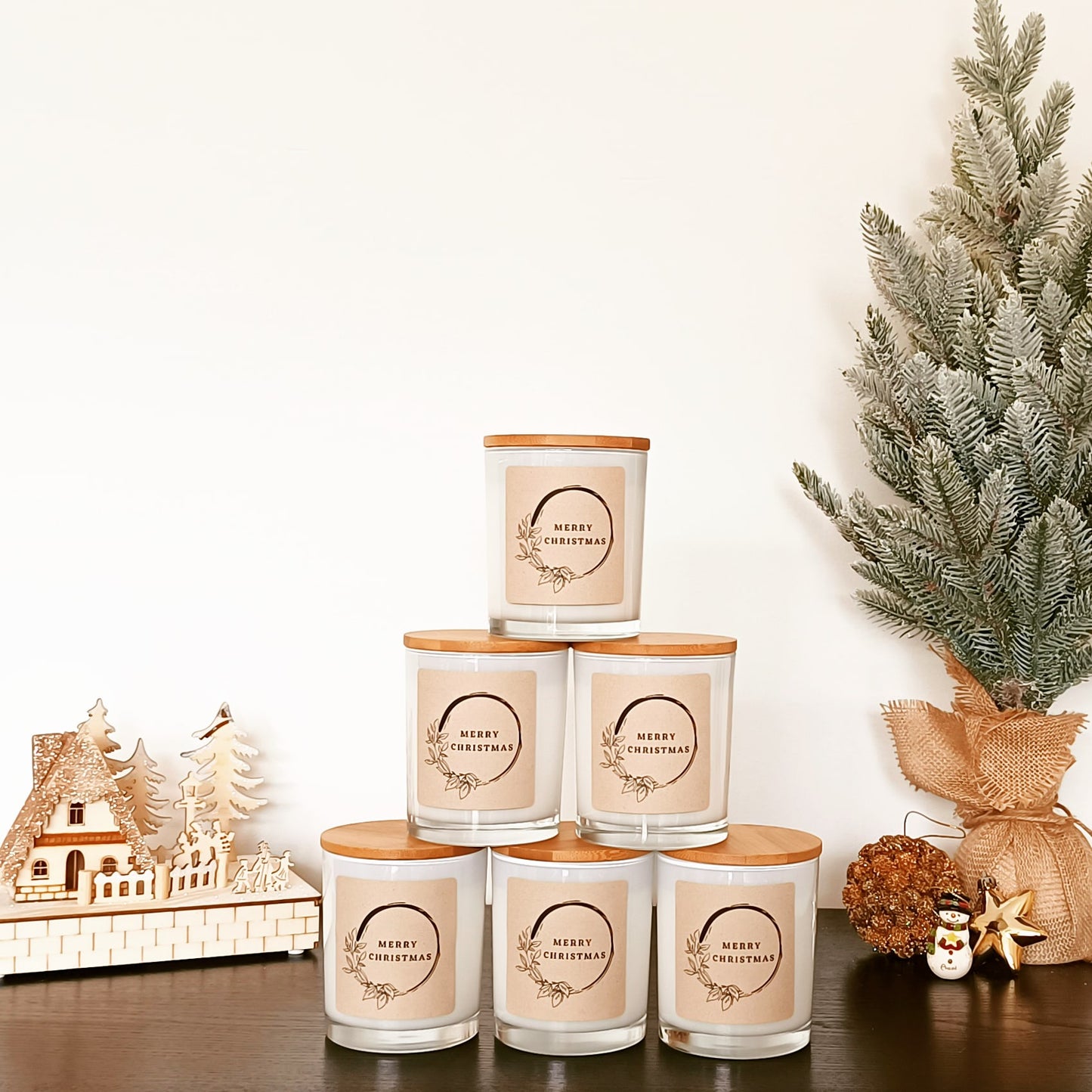 Christmas Candles (Pack of 6)